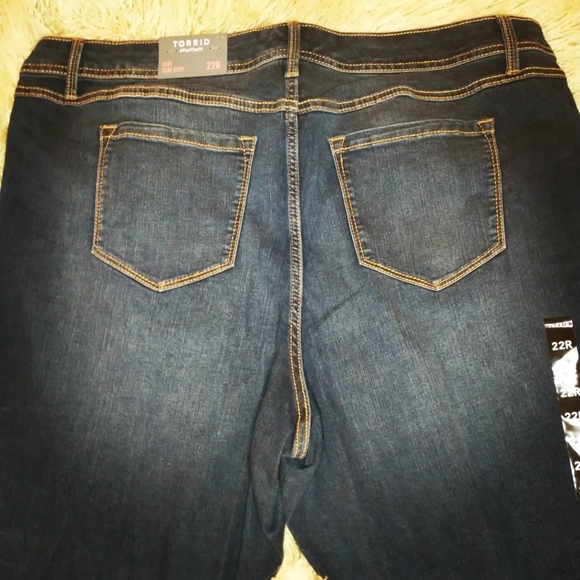 Torrid Luxe Slim Boot Jeans 22R - Picture 9 of 10